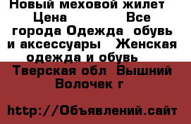 Новый меховой жилет › Цена ­ 14 000 - Все города Одежда, обувь и аксессуары » Женская одежда и обувь   . Тверская обл.,Вышний Волочек г.